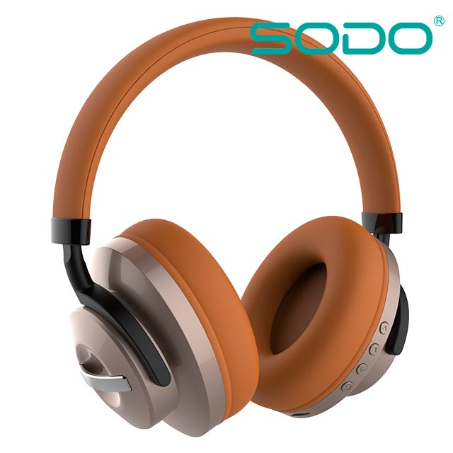 Sodo SD 1006 Brown беспроводные наушники Bluetooth